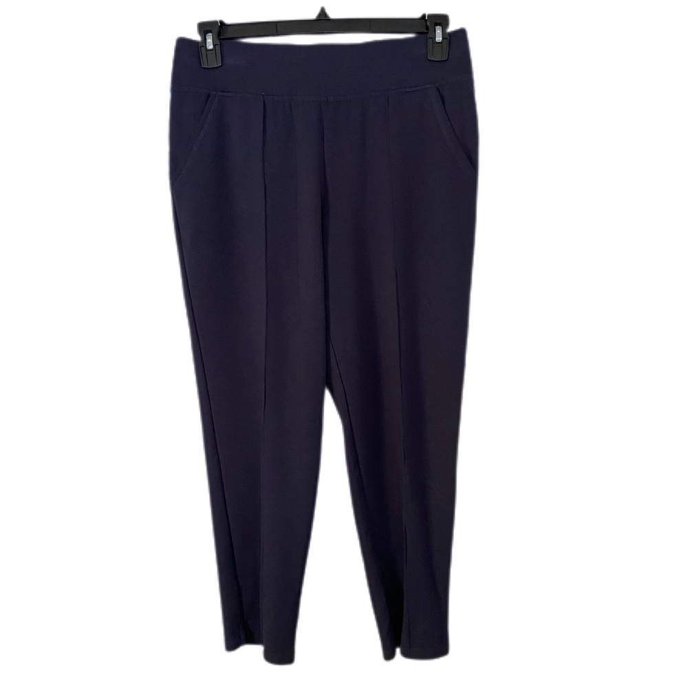 STYLUS Navy Joggers Pull On Stretch Waist Pockets Athleisure Gorpcore